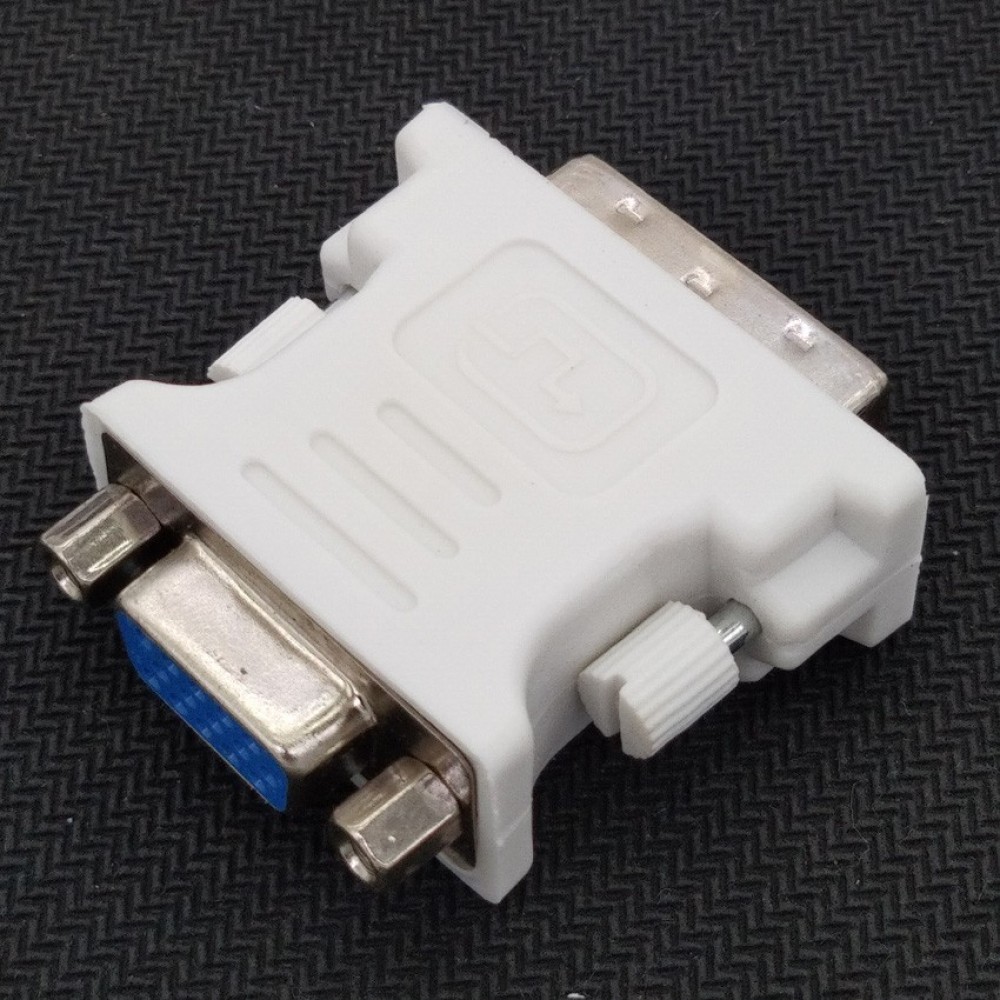 100% working DVI-I 24+5 (M) to VGA 15 (F) Adapter Converter (T1-1) 100% working DVI-I 24+5 (M) to VGA 15 (F) Adapter Converter (T1-1)