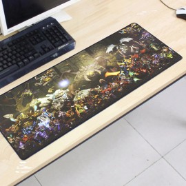 image of Dota2 DT20 80 x 30 x 0.2cm Gaming Mat Non-slip Anti Fray Stitching Mouse Pad