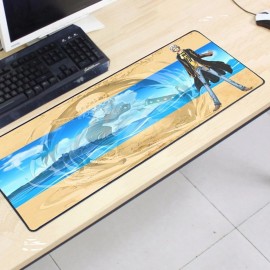image of One Piece OP57 80 x 30 x 0.2cm Gaming Mat Non-slip Anti Fray Stitching Mouse Pad