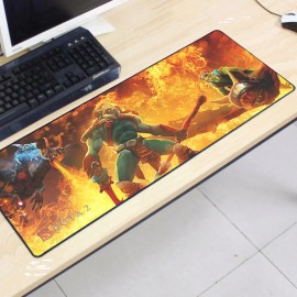 image of Dota2 DT62 80 x 30 x 0.2cm Gaming Mat Non-slip Anti Fray Stitching Mouse Pad