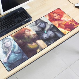 image of Dota2 DT171 80 x 30 x 0.2cm Gaming Mat Non-slip Anti Fray Stitching Mouse Pad