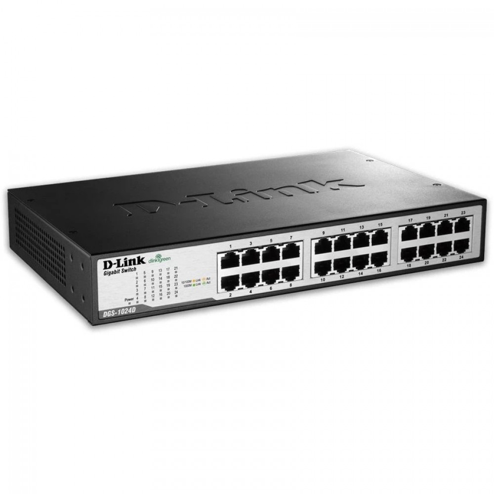Official D-Link DGS1024D 24 Port Gigabit Switch Official D-Link DGS1024D 24 Port Gigabit Switch