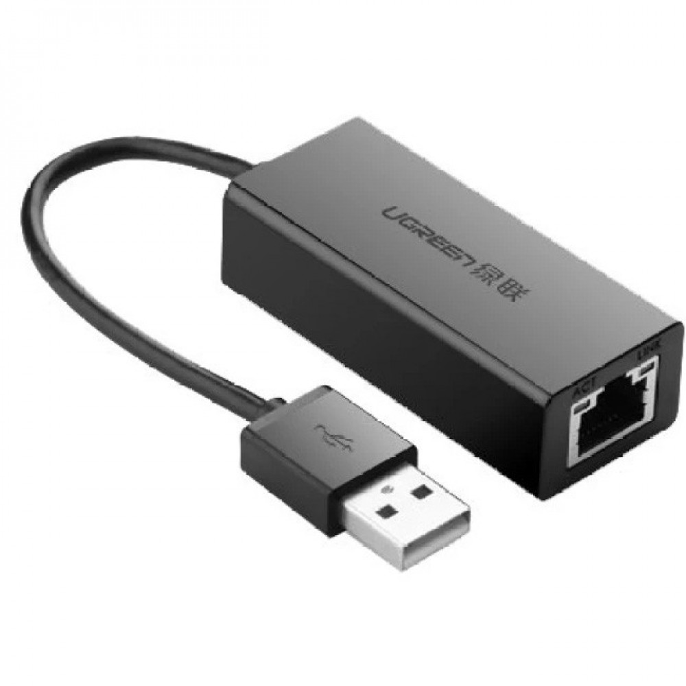 UGreen USB 2.0 10/100 Ethernet Network Adapter (P8-3) UGreen USB 2.0 10/100 Ethernet Network Adapter (P8-3)