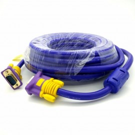 image of 20M High Quality VGA Cable (3+9) Support resolutions up to 1920 x 1200 (D-2)