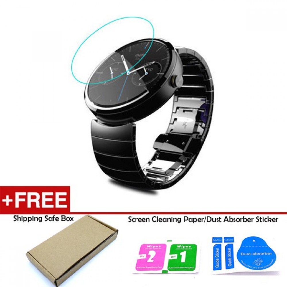 Moto 360 46mm Tempered Glass Screen Protector Moto 360 46mm Tempered Glass Screen Protector