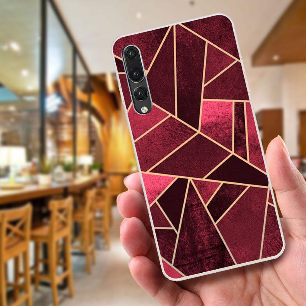 Huawei P20 Fushion Design TPU Protective Back Case Huawei P20 Fushion Design TPU Protective Back Case