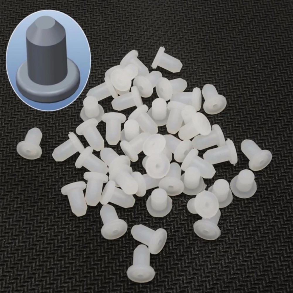 100 Pcs silicone CISS ink cartridge rubber seal plug seal plug solid 4mm 100 Pcs silicone CISS ink cartridge rubber seal plug seal plug solid 4mm