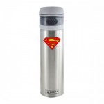 Zebra 0.5L Vacuum Flask - Batman/Superman