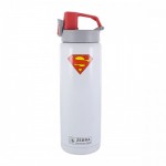 Zebra 0.6L Vacuum Bottle - Batman/Superman