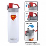 Zebra 0.6L Vacuum Bottle - Batman/Superman