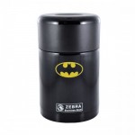 Zebra 0.5LT Vacuum Food Jar - Superman/Batman