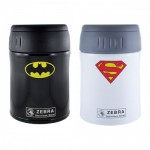 Zebra 0.38LT Vacuum Food Jar - Superman/Batman