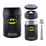 Zebra 0.38LT Vacuum Food Jar - Superman/Batman