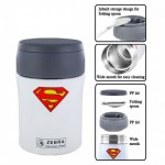 Zebra 0.38LT Vacuum Food Jar - Superman/Batman