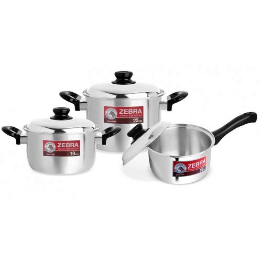Zebra 6 Pcs Rooster Cookware Set Zebra 6 Pcs Rooster Cookware Set