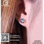 [Love Bijoux earrings series] S925 platinum plated earrings ELB033
