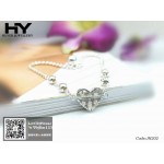 [HY Exclusive Series] S925 Sterling Silver Romantic Heart Shaped Abacus Bracelet JH202