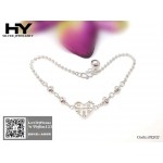 [HY Exclusive Series] S925 Sterling Silver Romantic Heart Shaped Abacus Bracelet JH202