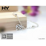 [HY Exclusive Series] S925 Sterling Silver Sweet Heart Shaped Abacus Bracelet JH203