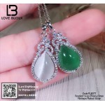 【Love Bijoux】S925 Wealth natural chalcedony pendantPLB071