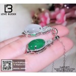 【Love Bijoux】S925 Wealth natural chalcedony pendantPLB071