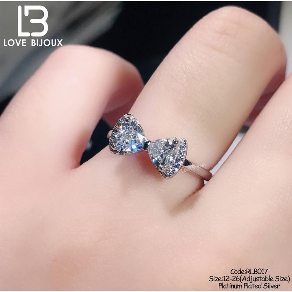 [Love Bijoux Romance Series] Beautiful Butterfly Diamond Ring RLB017