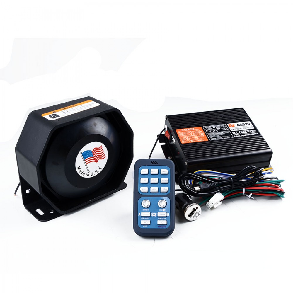 200w Police Siren Car Alarm AS920 Car Styling Horn (Waterproof) 200w Police Siren Car Alarm AS920 Car Styling Horn (Waterproof)