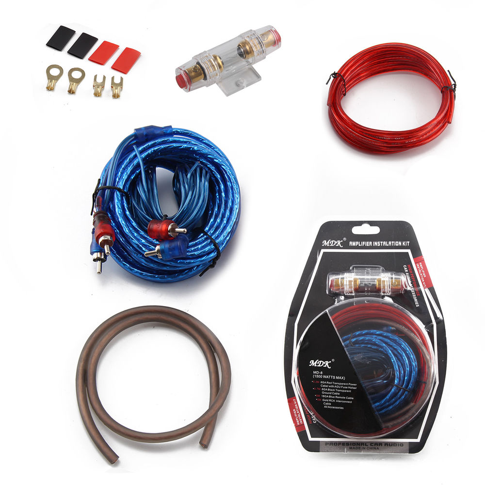 Car Audio 1500watts MDK Amplifier Wiring Kit Car Audio 1500watts MDK Amplifier Wiring Kit