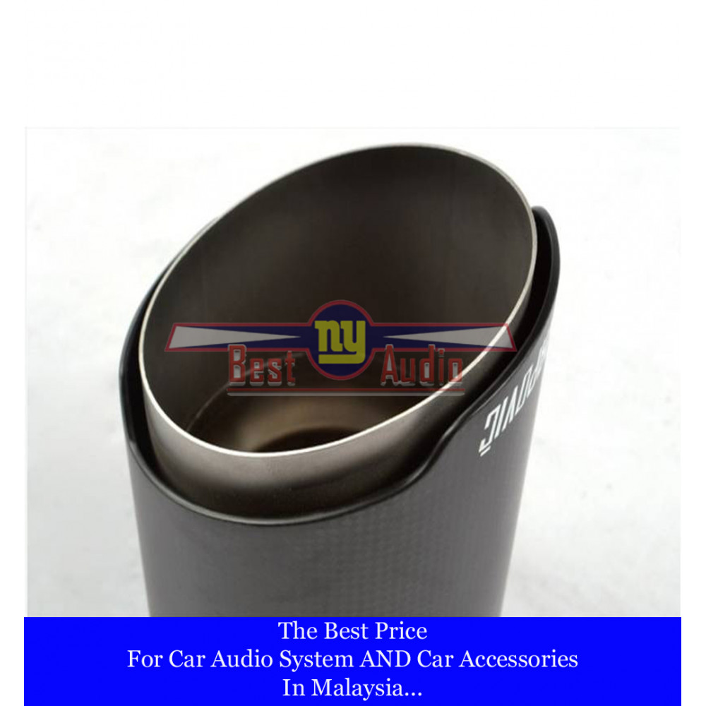 Carbon Fiber Exhaust Tip / Muffler Stainless Steel Exhaust pipe Cover