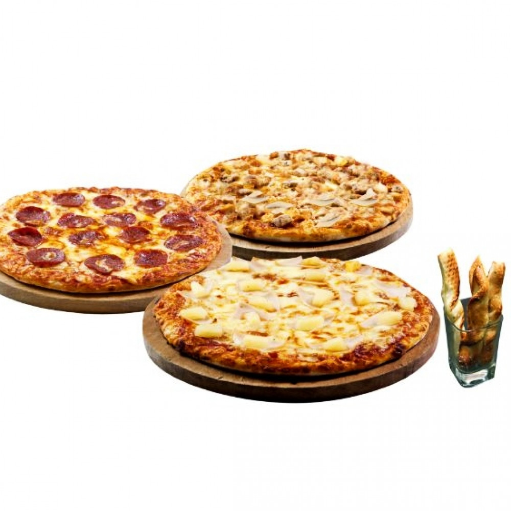 3 Regular Favourites (Free 1 Twisty Garlic Bread) 3 Regular Favourites (Free 1 Twisty Garlic Bread)