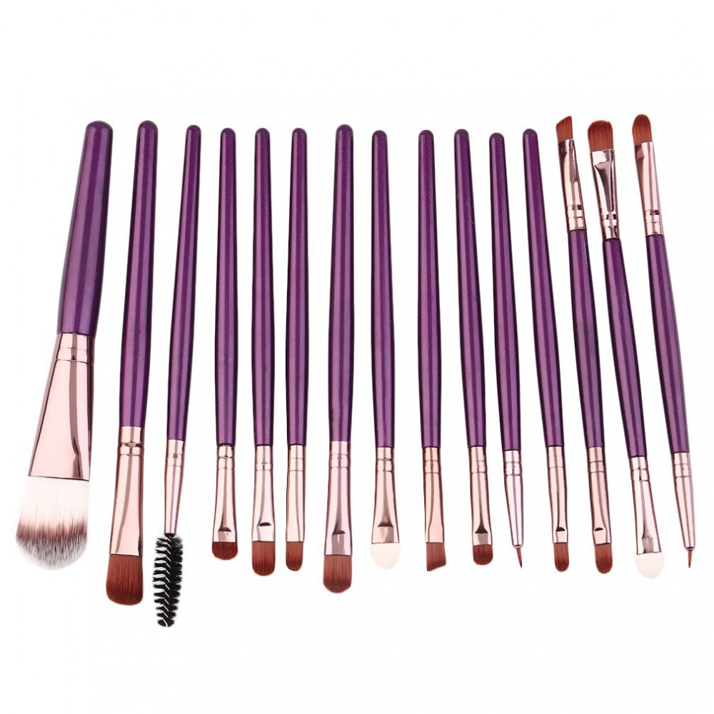 Beauty Essential Cosmetic Makeup Brush Women Foundation (15pcs) Beauty Essential Cosmetic Makeup Brush Women Foundation (15pcs)
