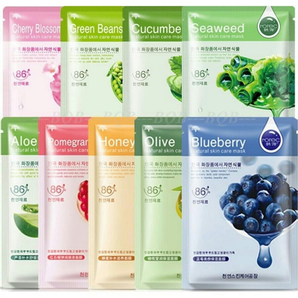 Rorec Natural Essence Moisturizing Facial Mask (10pcs) Rorec Natural Essence Moisturizing Facial Mask (10pcs)
