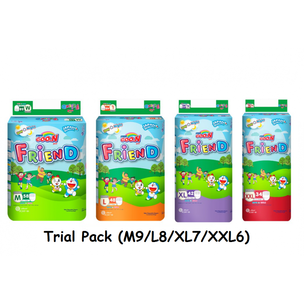 Goon Friend Trial Single Pack (M9/ L8/ XL7/ XXL6) Goon Friend Trial Single Pack (M9/ L8/ XL7/ XXL6)