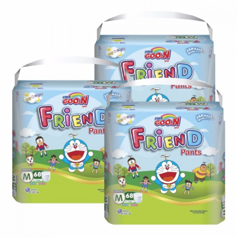 GooN Friend Pants Diaper Ultra Jumbo Pack (1 Pack) M68/XL52 GooN Friend Pants Diaper Ultra Jumbo Pack (1 Pack) M68/XL52