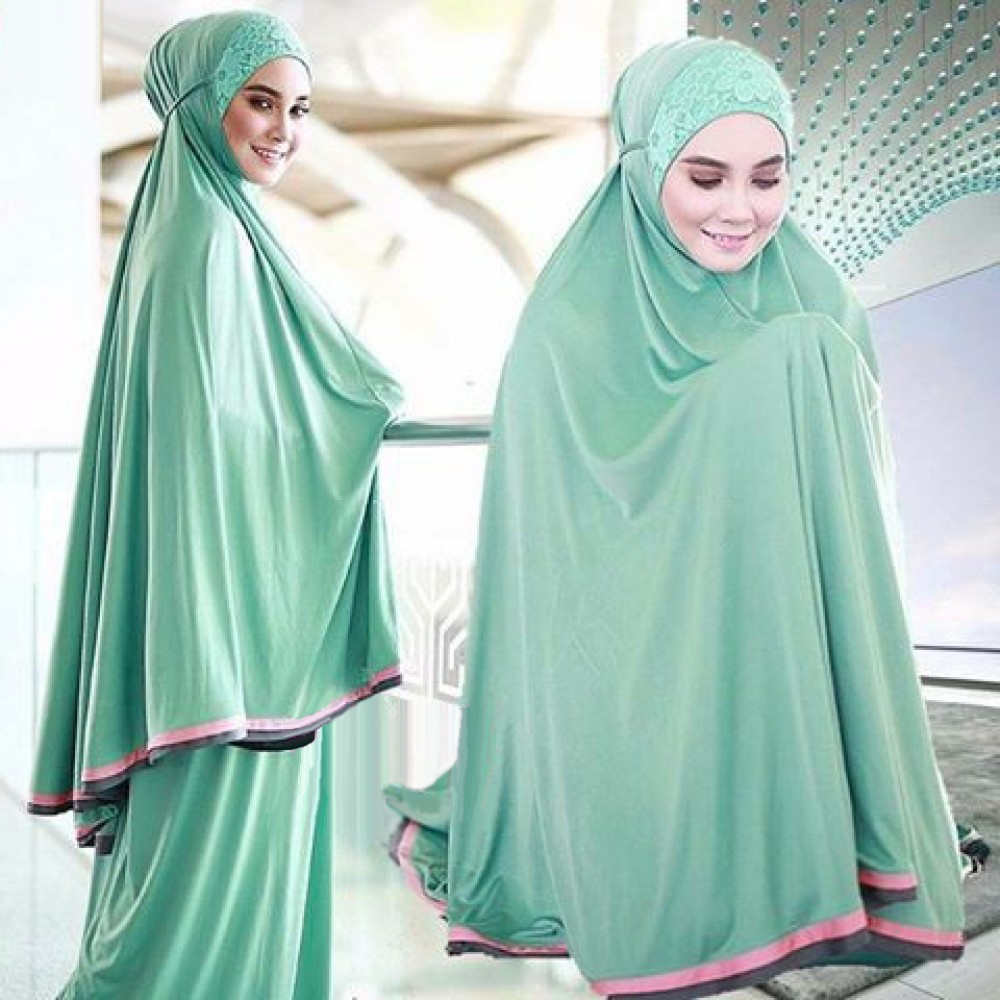 Telekung Lace Viscose Vietnam Telekung Lace Viscose Vietnam