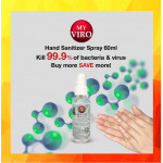 [Ready Local Stock]Hand Sanitizer 60ML x 12Qty