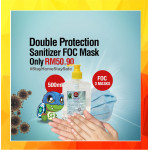 [Ready Stock]FOC 3 Masks]BUY Hand Sanitizer 500ML