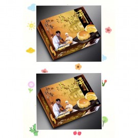 image of 新潮香饼舖淡文饼 Sin Teo Hiang BiscuitsTambun Biscuit (4 box x 16 Pieces)