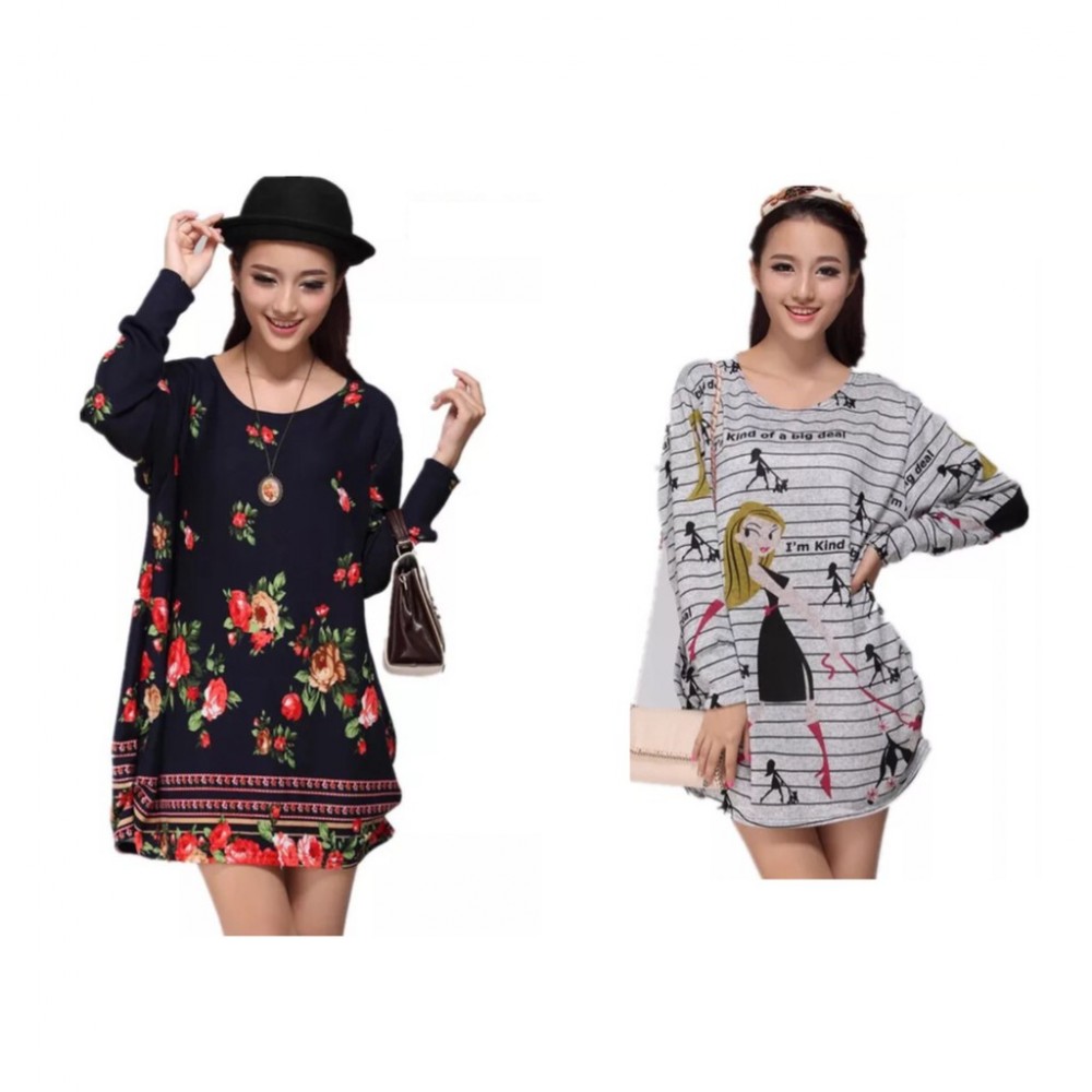 Loose style , colour long sleeve blouse Loose style , colour long sleeve blouse