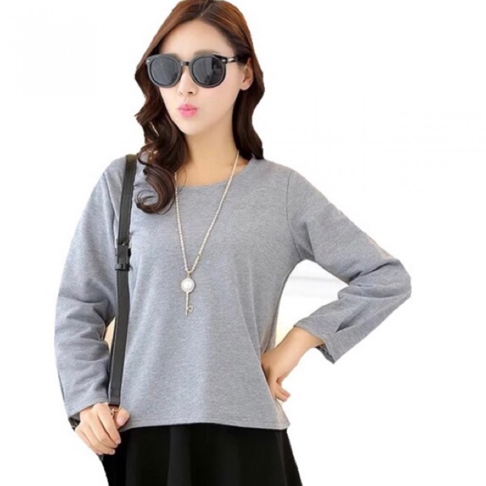 Super comfy ladies round neck blouse Super comfy ladies round neck blouse