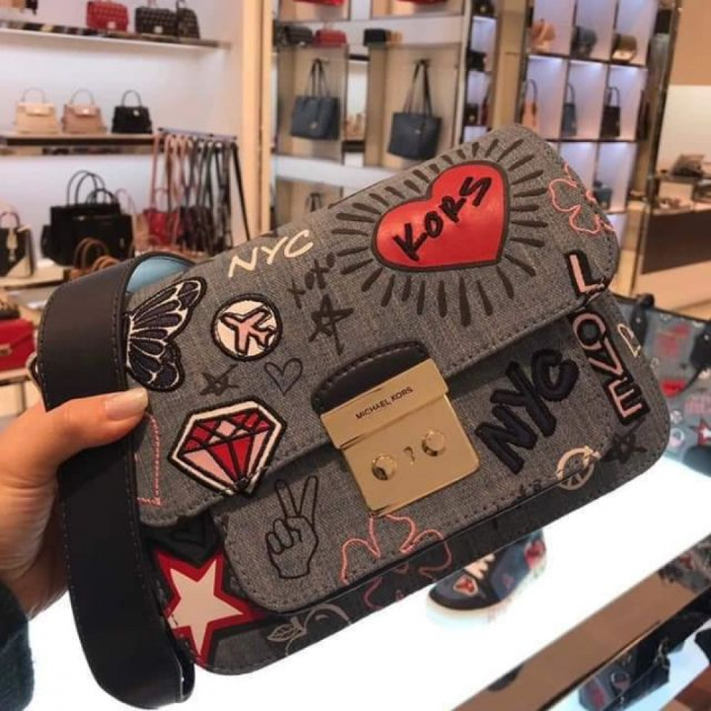 READY STOCK NJ BRANDED BAG Michael Kors Sloan Editoe Embroidered RG READY STOCK NJ BRANDED BAG Michael Kors Sloan Editoe Embroidered RG