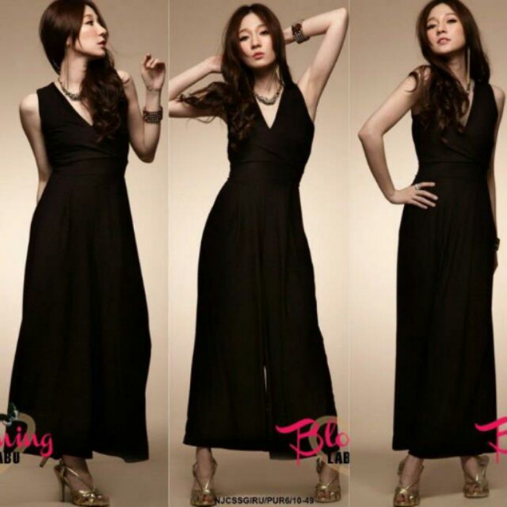 NJ EuropeFashion V-Neck Stylish Jumpsuit NJ EuropeFashion V-Neck Stylish Jumpsuit