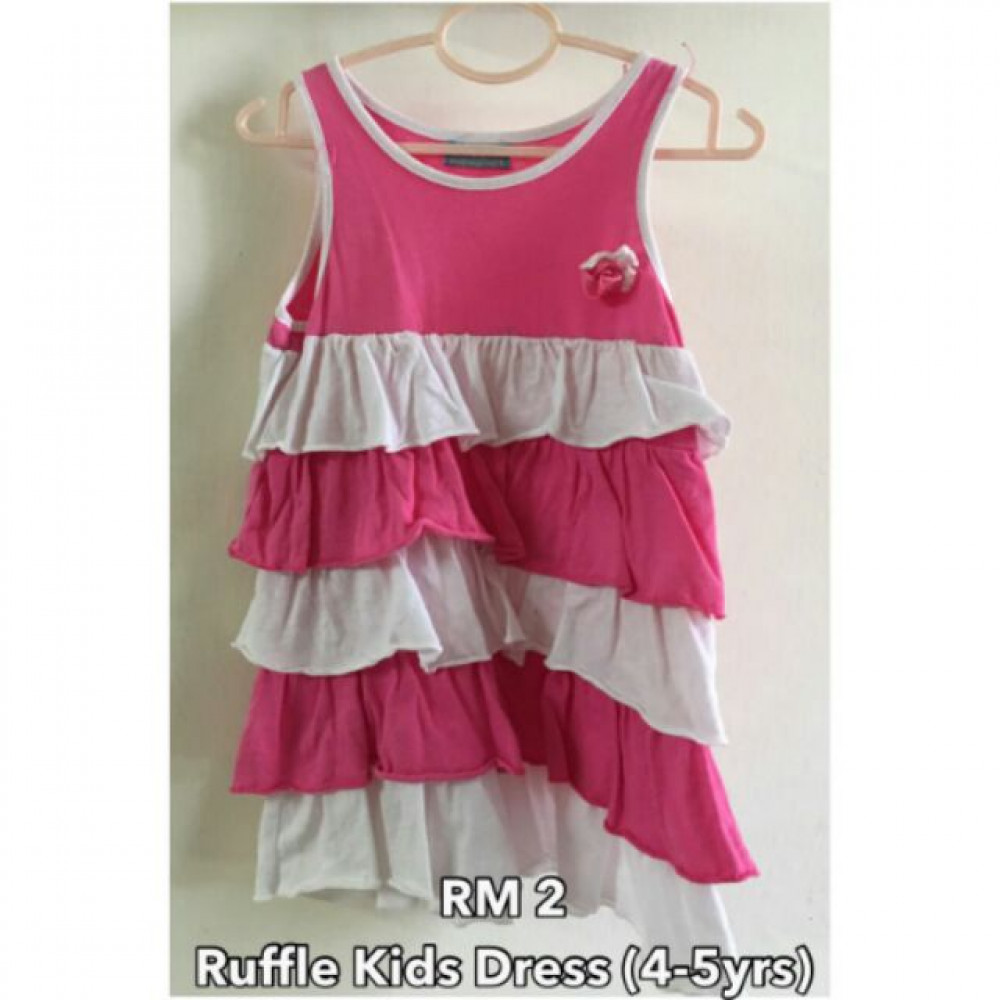 NJ Ruffles Kid Dress NJ Ruffles Kid Dress