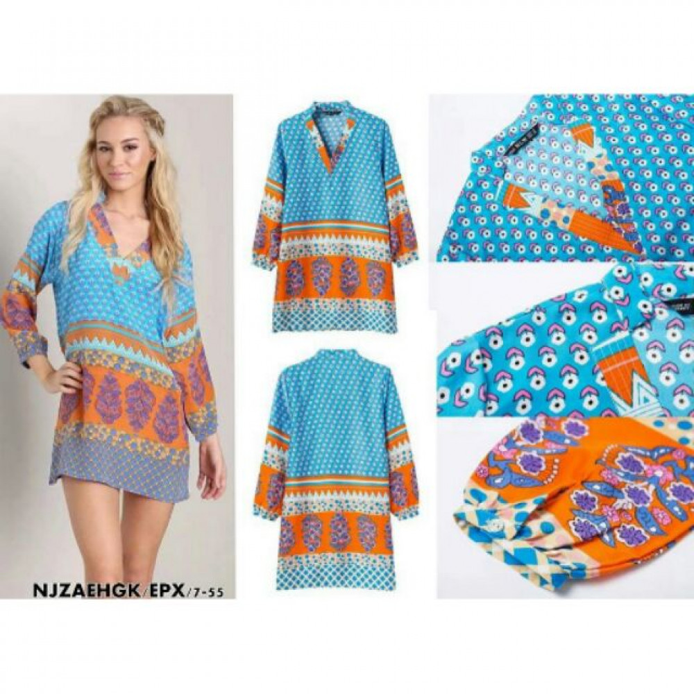 NJ Inspired V Neck Women Blouse NJ Inspired V Neck Women Blouse