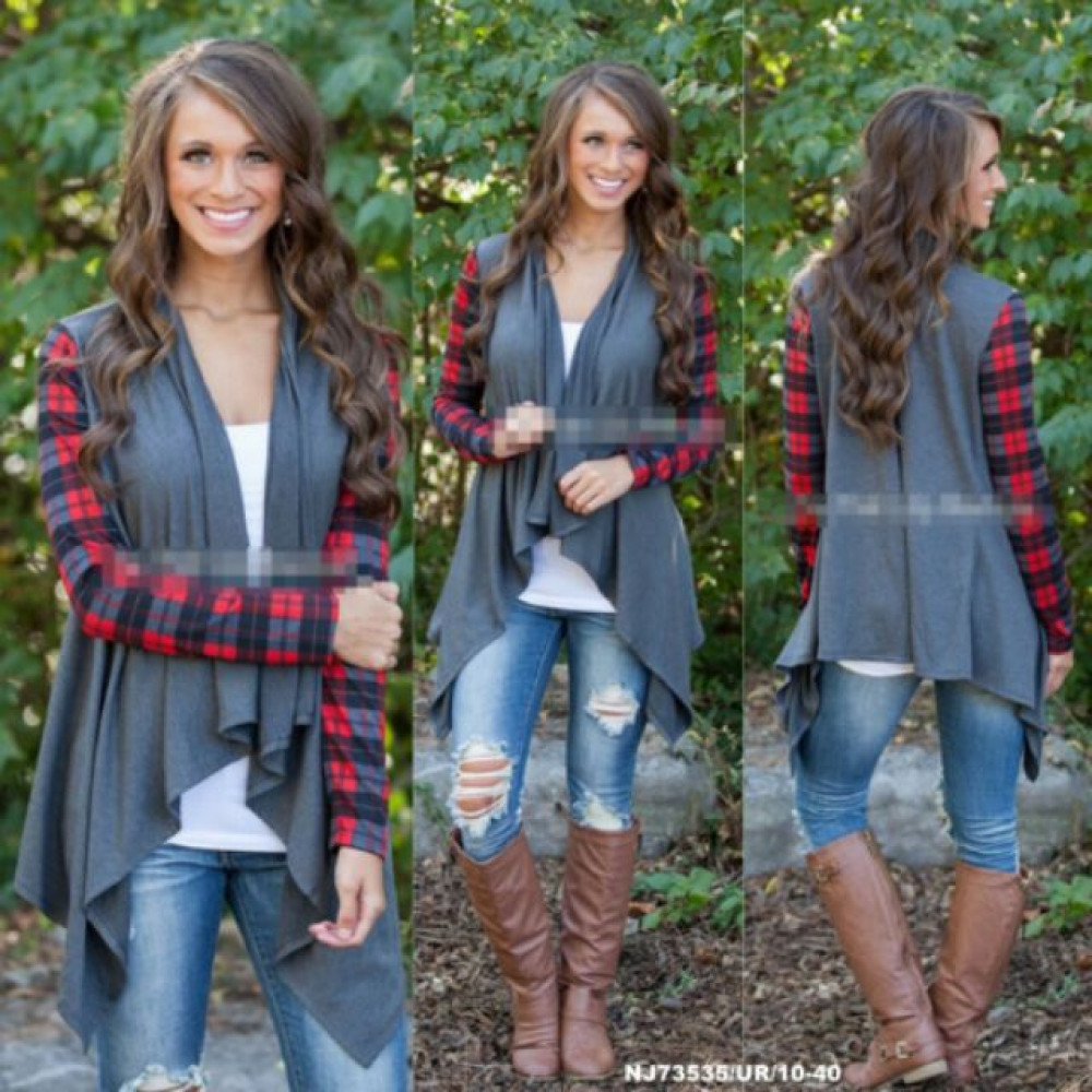 NJ EuropeFashion Cardigan Grey NJ EuropeFashion Cardigan Grey
