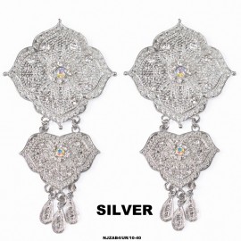 image of NJ Accessories Collections 2 Layer Dokoh Brooch Traditional Style