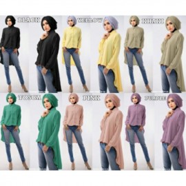 image of NJ SeoulFashion Asymmetric Design FrontButton Collared Women Blouse