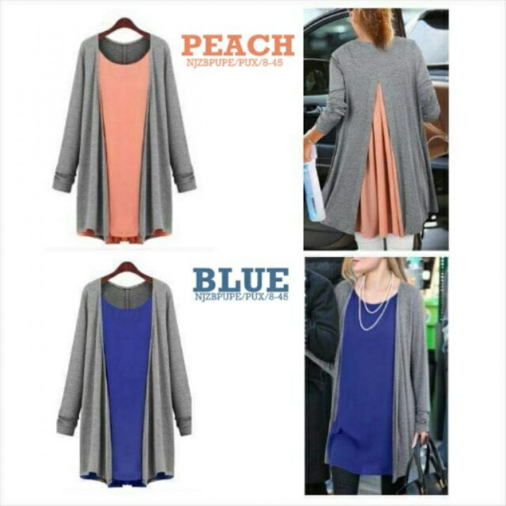 NJ EuropeFashion Joint Mix Color Casual Top NJ EuropeFashion Joint Mix Color Casual Top