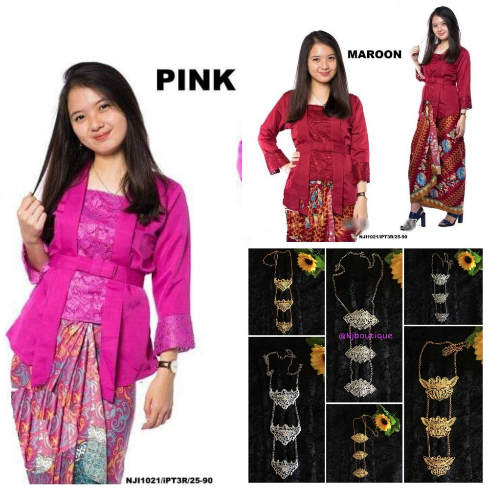 NJ Boutique Exclusive Collections Bali  Balbo Kebaya  with 