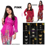 NJ Boutique Exclusive Collections Bali Balbo Kebaya with Printed Batik Skirt 
